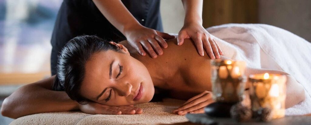 How does an online reservation site simplify finding the right massage service in Korea?